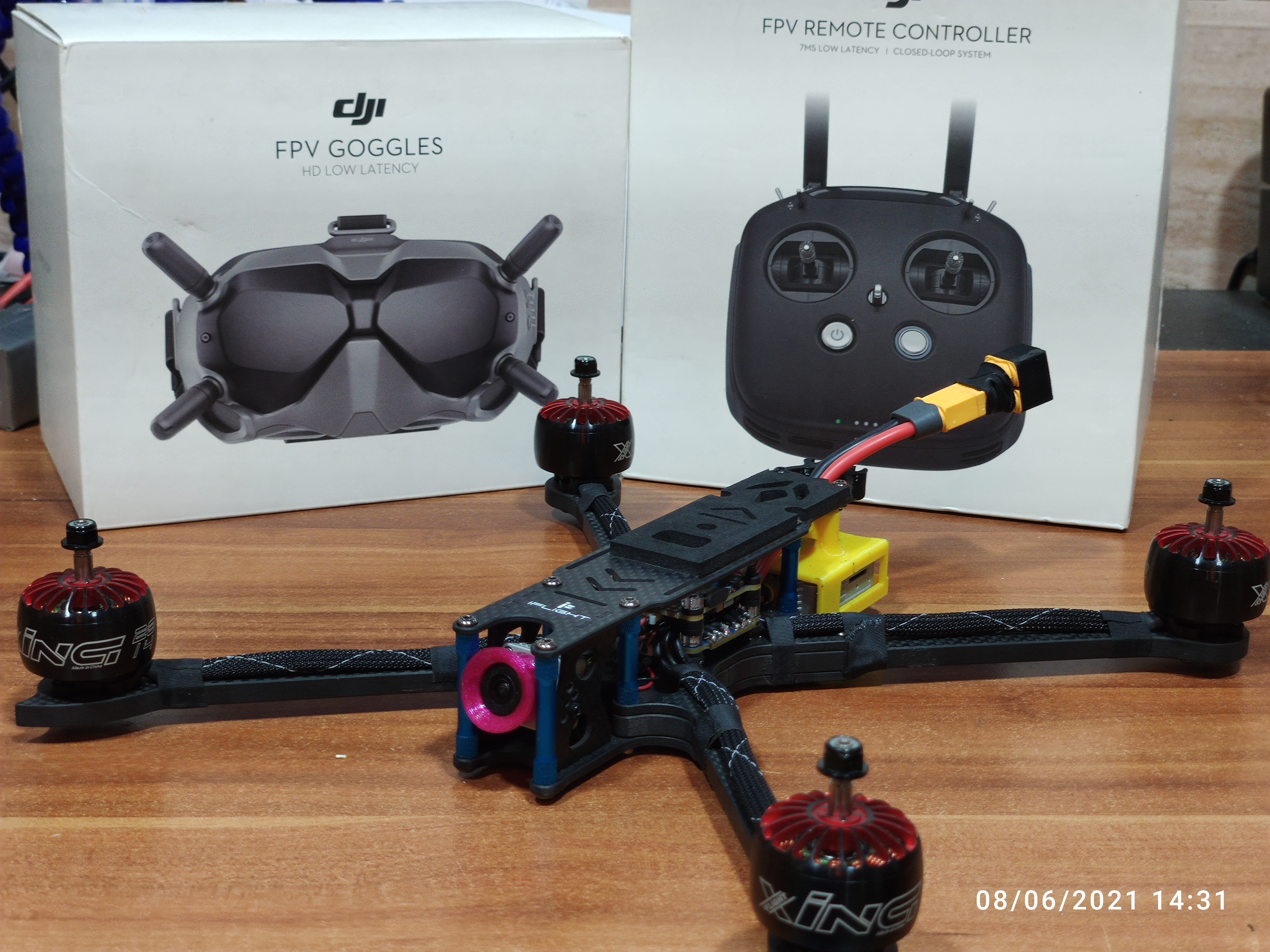 FPV electronics and ESC stack